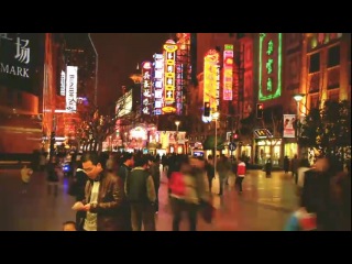 china in time lapse. beauty of shanghai