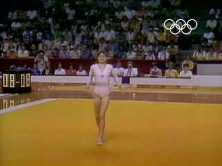 nadia comaneci - first perfect 10 - montreal 1976 olympics